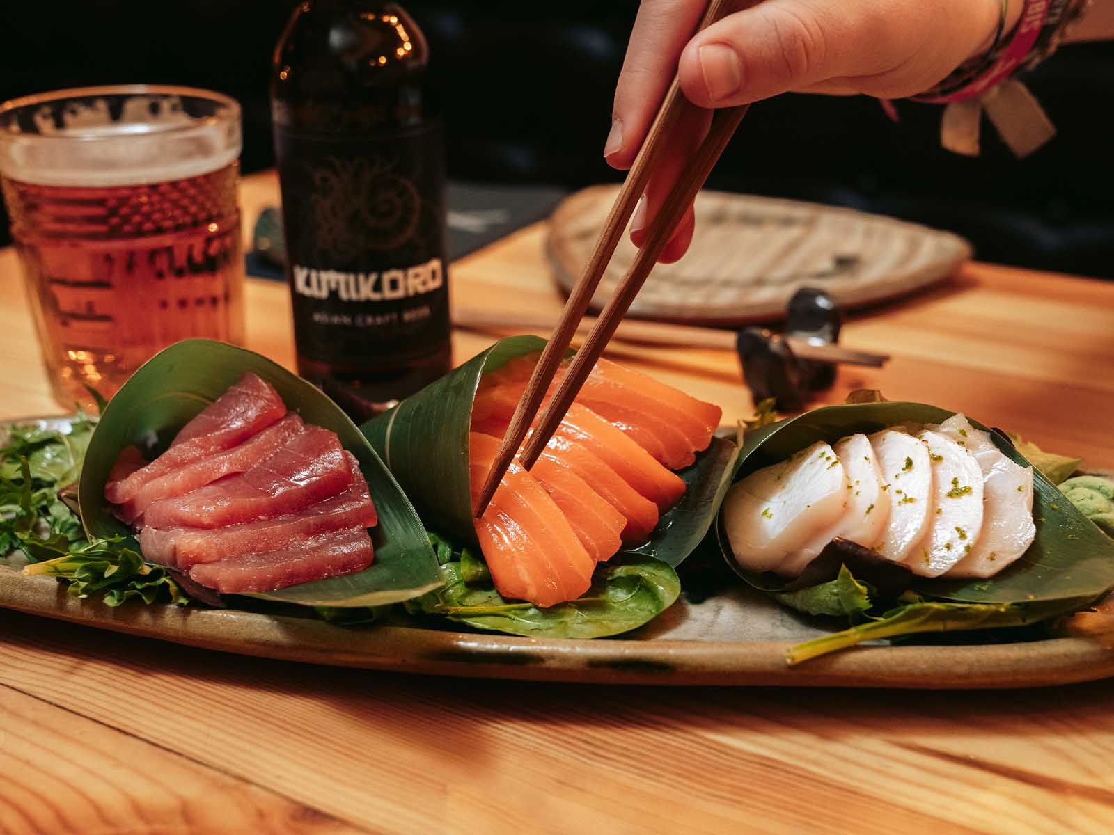 Sashimi sushi